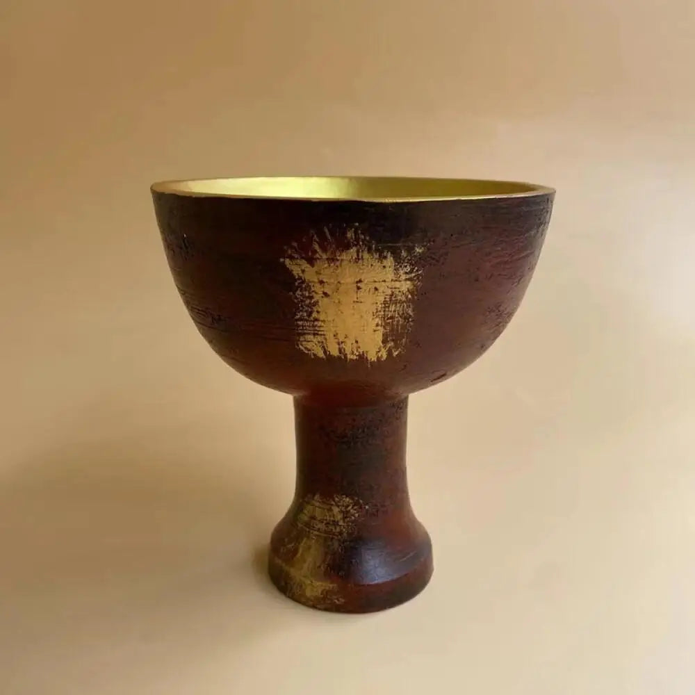 Indiana Jones Holy Grail Cup Props Vintage Trophy Resin Crafts Decorations Halloween Carnival Cosplay Costume Accessories