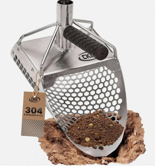 11X7 Stainless Steel CKG Sand Scoop