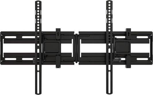 SANUS Extendable Tilting TV Wall Mount for 32”–90” Tvs up to 110 Lbs – 5.2” Extension for Easy Cable Access and Added Tilt, Tool-Free Tilt to Reduce Glare, Low Profile Design