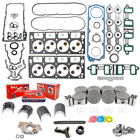 Master 6.0 LS Engine Rebuild Kit: 2007-2016 Chevy & GMC