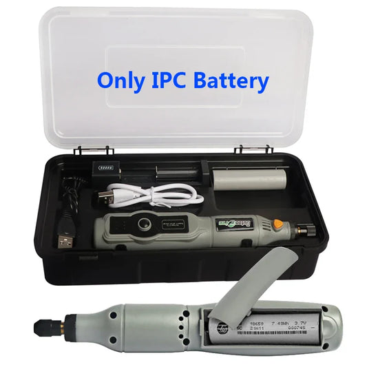 10W USB Cordless Mini Rotary Tool, 3-Speed Rechargeable Engraver & Mini Drill for DIY Woodworking & Crafts